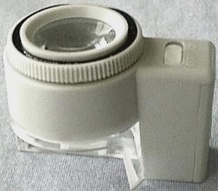 Metered 8X Dome Magnifier, Light Off