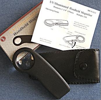 Lighted 14x Reading Magnifier